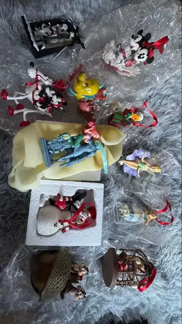 디즈니 오너먼트 미키 아리엘 앨리스 잭 샐리