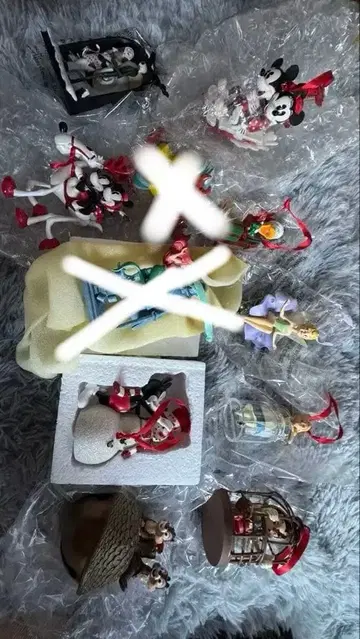 디즈니 크리스마스 오너먼트 미키 아리엘 앨리스 잭