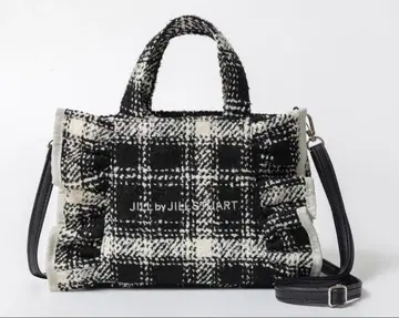 JILL by JILL STUART 트위드 토트백