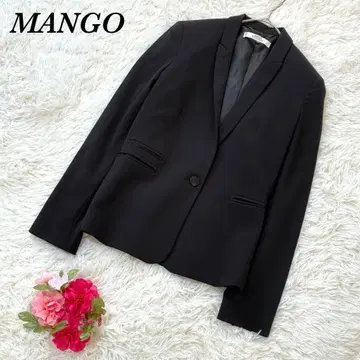 망고 테일러드 자켓 S 블랙 블레이저 비즈니스 포멀