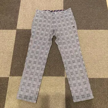 어드미럴 남성용 골프웨어 체크 팬츠