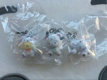 산리오 시나모롤 폼폼푸딩 메지루시 참 후와후와 스노우