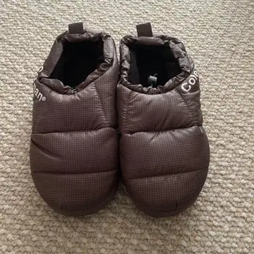 콜맨 슬리퍼 슬립온 브라운