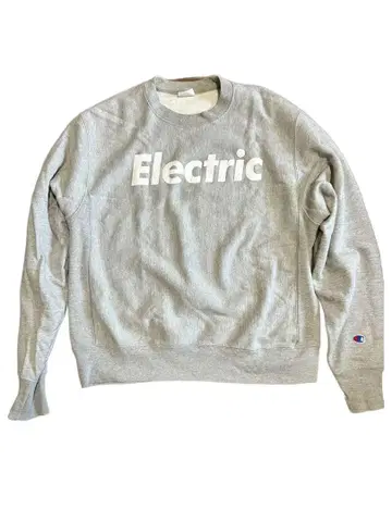 Champion Electric 로고 트레이닝복 그레이
