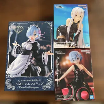 리제로 피규어 3체 렘, 에키드나