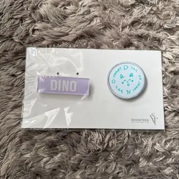 SEVENTEEN 2020 DOME TOUR 네임 배지 디노