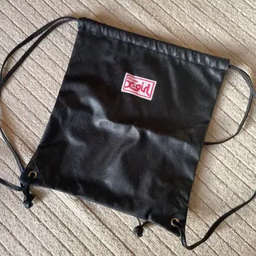 엑스걸 가죽 느낌 냅색