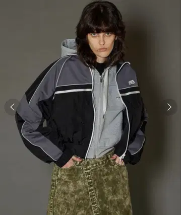 컷 콤비 트랙 자켓