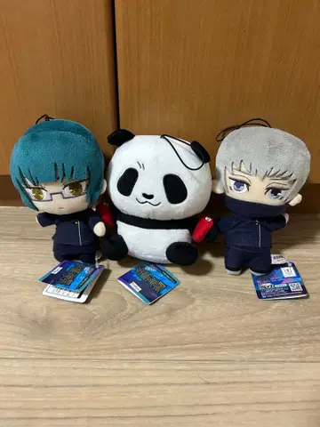 주술회전 봉제 인형 젠인 마키 이누마키 토게 팬더