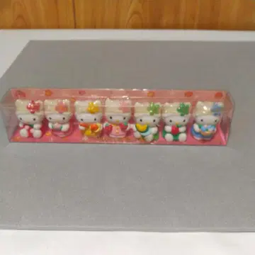 2002년 SANRIO 헬로키티 손가락 인형 후르츠 7개 세트
