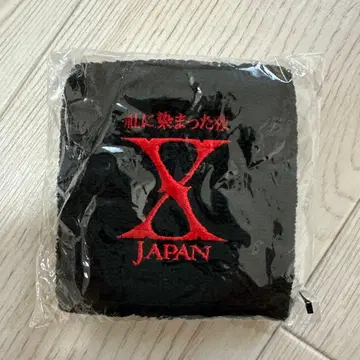 X JAPAN 리스트 밴드 블랙