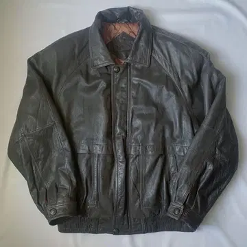 VTG Real leather bomber jacket - A-2