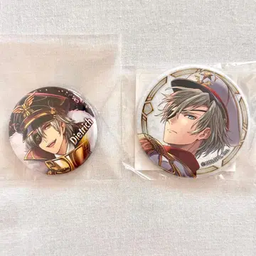 검은 고양이의 위즈 디에트리히 캔뱃지 2개 세트