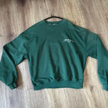 VANQUISH 다크 그린 맨투맨 S