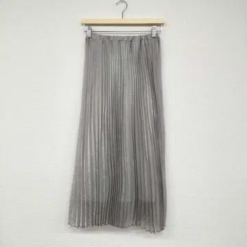 [mysty man] 그레이 플리츠 스커트 프리 사이즈