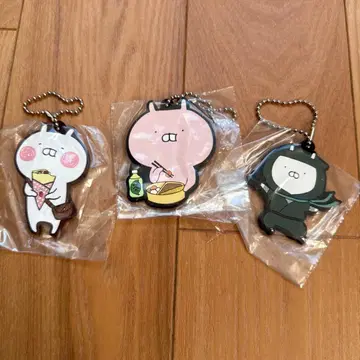 도쿄역 한정판 러버 키링 가챠가챠 우사마루 우사코