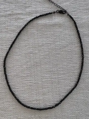 LION HEART 블랙 목걸이 수회 사용 새상품급 고품질 완판