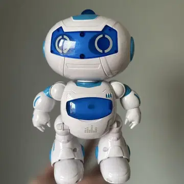 로봇형 완구 화이트와 블루