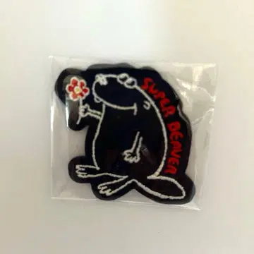 슈퍼 비버 자수 패치