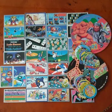 [패미컴] 1980년대 패미컴 딱지 쇼와 딱지 면자 멘코