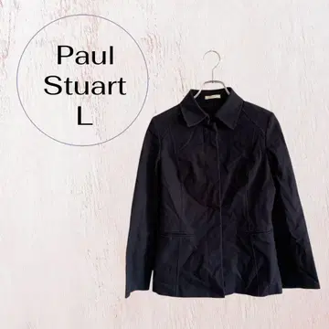 폴 스튜어트 테일러드 자켓 11호 L 블랙 앞 버튼 심플