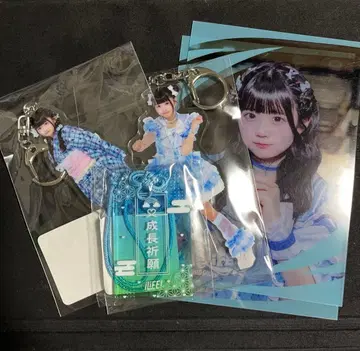 아이돌 키링 포토 카드 부적 세트