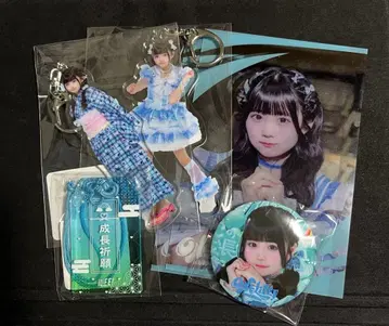 아이돌 키링 포토 카드 부적 세트