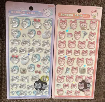 치이카와 (먼작귀) 모자 꽁지 드롭 씰 모몽가 게 헌책방