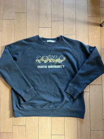 GOOD ROCK SPEED 칼리지 로고 맨투맨 트레이닝복 F