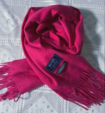 BUYER 스톨 핑크 캐시미어 100%