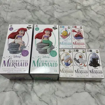 디즈니 캐릭터 수집용 피규어 [ 리틀 머메이드 ] 총 7종
