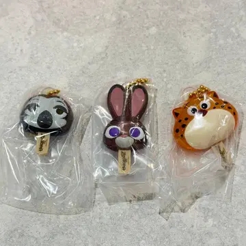 주토피아 아이스캔디 참 캡슐 토이 주디 외 3개 세트