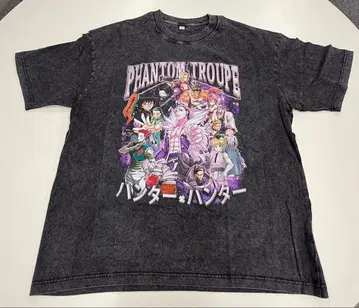 [미사용 새상품] 헌터헌터 HUNTER x HUNTER 환영여단 T셔츠