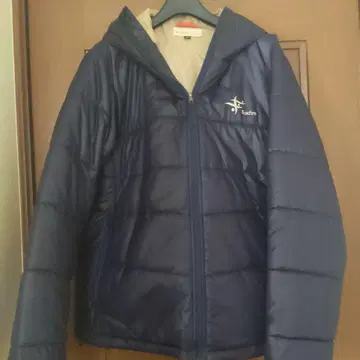 Foxfire 후드 부착 다운 자켓 M 네이비