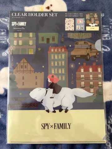 애프터눈 티 SPY x FAMILY 파일 3장 세트