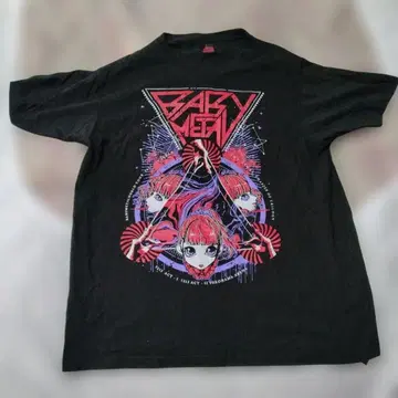 BABYMETAL WORLD TOUR 2015 티셔츠 L 사이즈