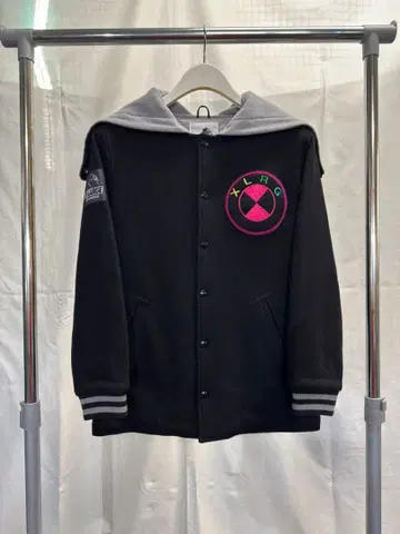 엑스라지 바시티 자켓 블랙