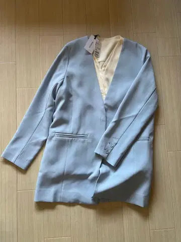 Narcissus 새상품 노카라 자켓 입학식 포멀