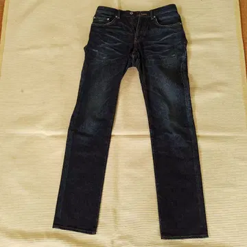 MELROSE 다크 블루 스트레이트 데님