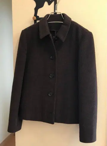 [ 마드모아젤 논논 ] 새상품급 울 플란넬 자켓 38