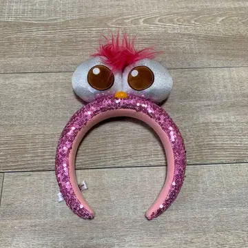 모피 스팽글 머리띠 USJ