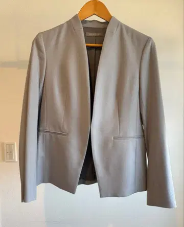 theory luxe 자켓 블루 그레이