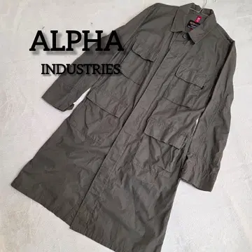 알파인더스트리 모즈 코트 밀리터리 코트 사이즈 M
