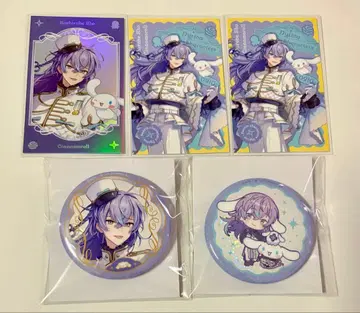 니지산지 Dytica 산리오 별도 쇼 캔뱃지 카드 레어