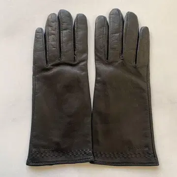 새상품급 핑키&다이앤 레더 그로브 블랙 검정 가죽 장갑