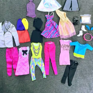 바비 아웃핏 의류 일괄