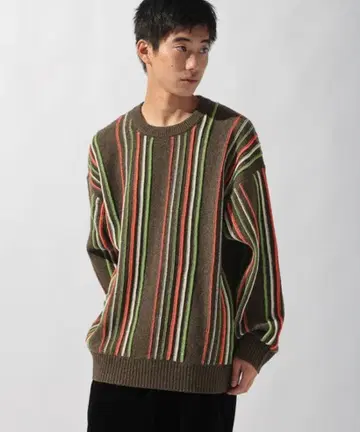 niko and.. 니코앤드 몰 스트라이프 니트 풀오버