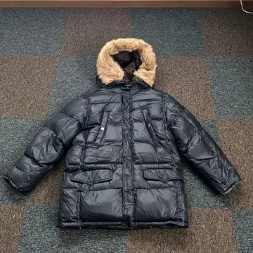 GAP 다운 자켓 XL 블랙 퍼 포함