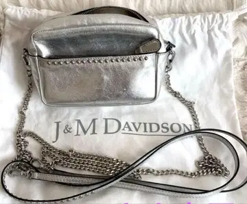 J&M 데이비슨 실버 숄더백