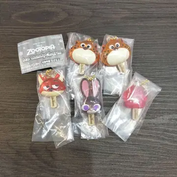 주토피아 아이스캔디 참 캔디 5종 닉 주디